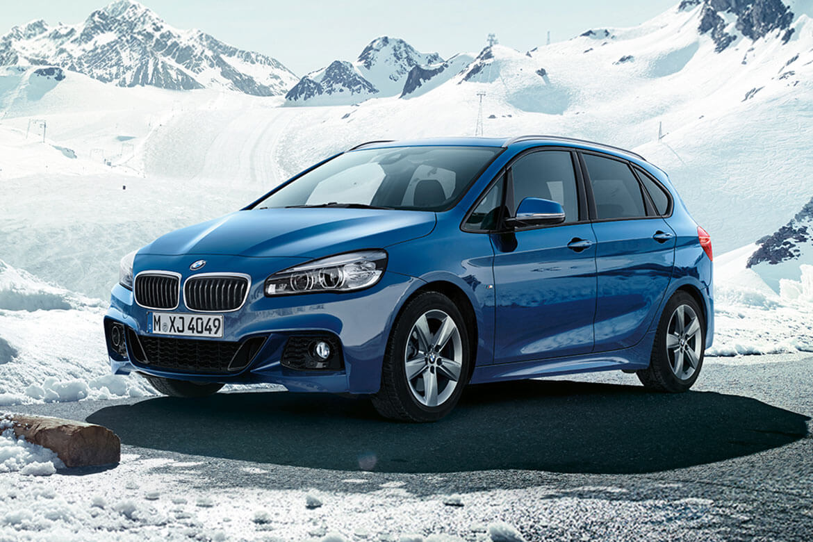 Nehmen Sie alles mit. Finanzierungsangebot BMW 218i Active Tourer.