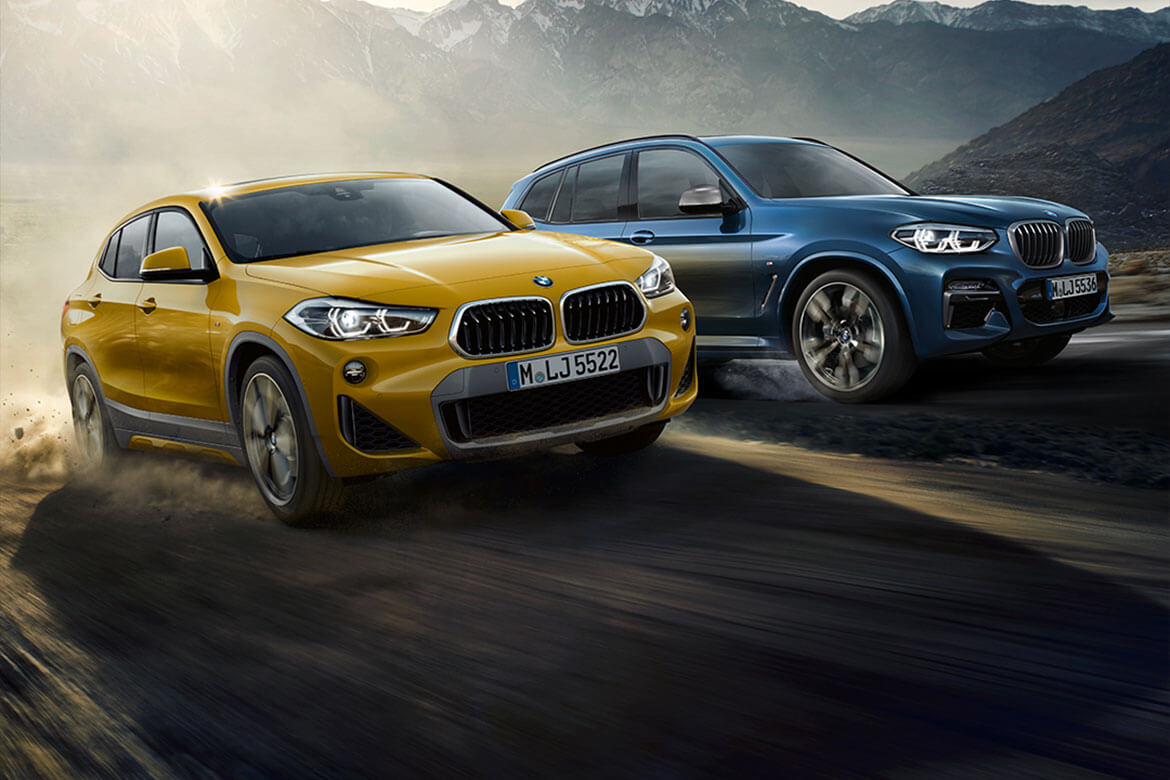 Die neue Art von Selbstbewusstsein: Mit dem X2, X3 und dem neuen X5