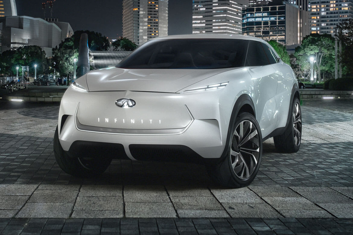 Elektrifizierende Aussichten: INFINITI stellt die Vision seines ersten vollelektrischen SUVs vor