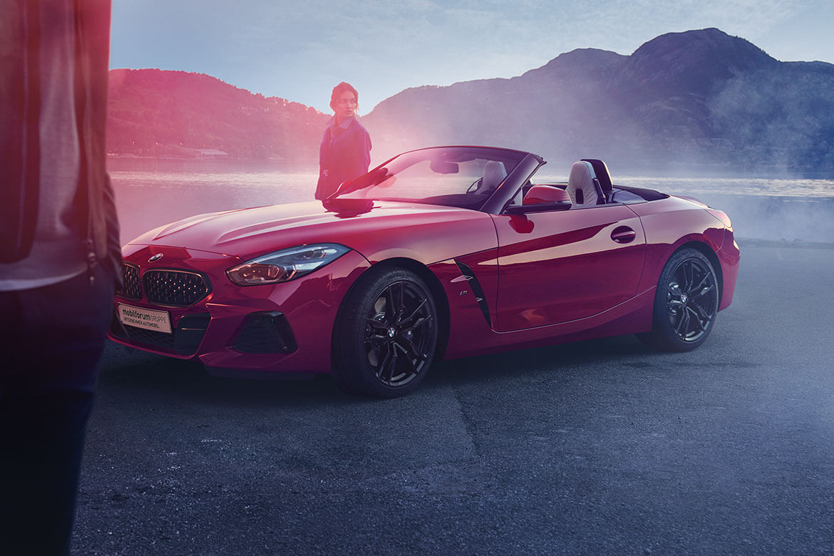 Endlich frei. Der neue BMW Z4 Roadster inklusive Wetter-Bonus.