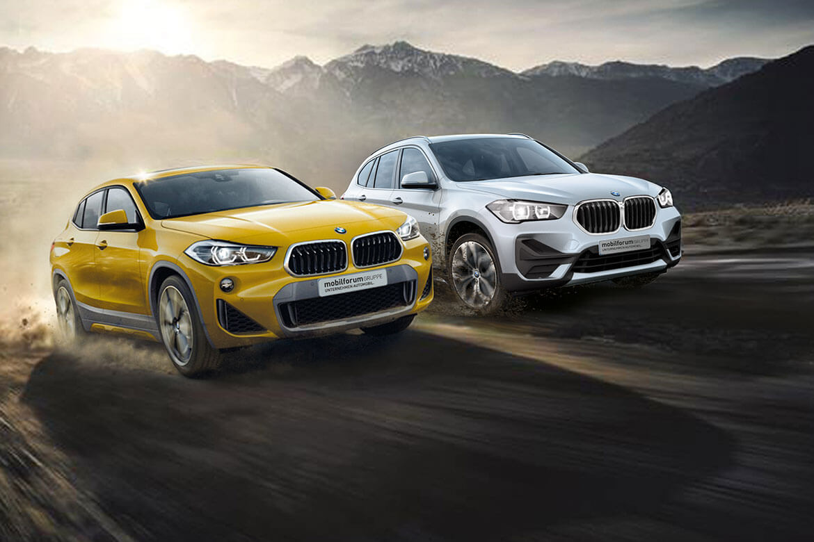 Starten Sie sportlich ins neue Jahr - mit attraktiven Sonderkonditionen für den BMW X1 und X2