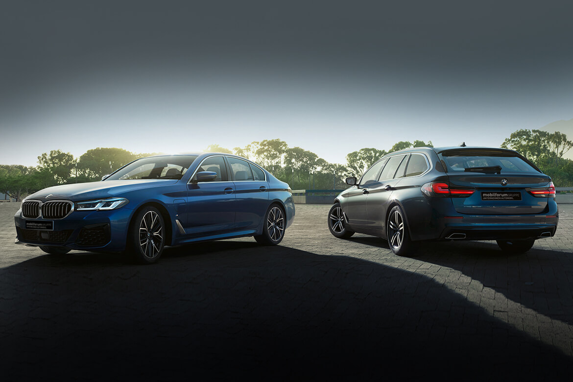 Die BMW 5er Modelle zu attraktiven Konditionen.