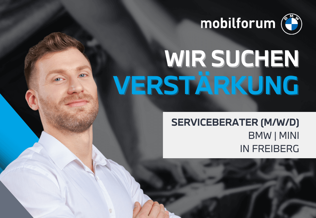 Serviceberater (m/w/d) am Standort Freiberg, Pirna und Bischofswerda – BMW/MINI